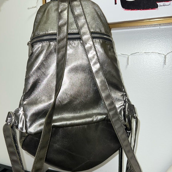 Rebecca Minkoff Metallic backpack Preowned main image 4